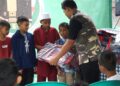 Peringati Hari Anak Nasional, Tiga Orsap Kota Bogor Bagikan 100 Tas Sekolah