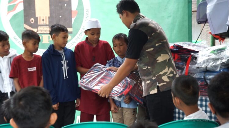 Peringati Hari Anak Nasional, Tiga Orsap Kota Bogor Bagikan 100 Tas Sekolah
