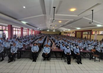 Ratusan ASN Pemasyarakatan Kemenkumham Jabar Digembleng Pembinaan Karakter
