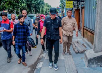 Sidak ke Proyek Pandu Raya, Bima Arya Kecewa, Pembangunan Diprediksi Telat