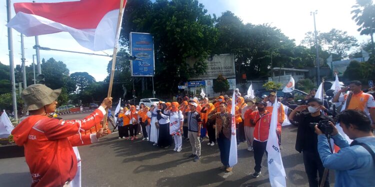 Kobarkan Semangat Juang Pemuda, PKS Muda Kota Bogor gelar Apel Siaga Peringatan Hari Sumpah Pemuda di Tugu Kujang