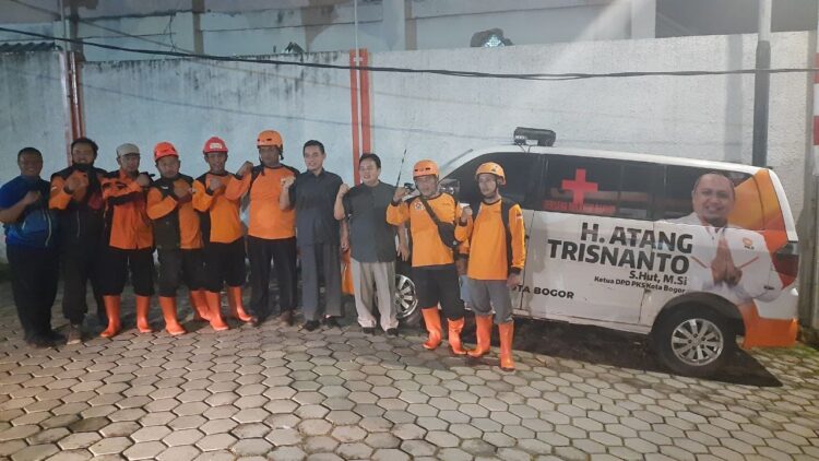 Gerak Cepat, PKS Kota Bogor Kirim Bantuan dan Relawan ke Cianjur