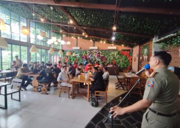 Satpol PP Kota Bogor Gelar Refleksi Akhir Tahun Bareng Wartawan