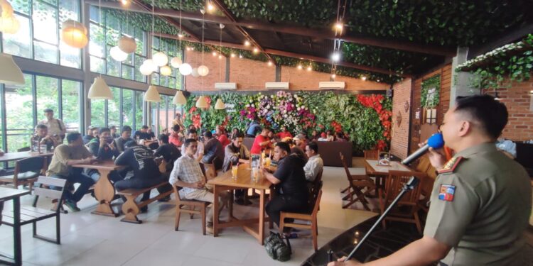 Satpol PP Kota Bogor Gelar Refleksi Akhir Tahun Bareng Wartawan