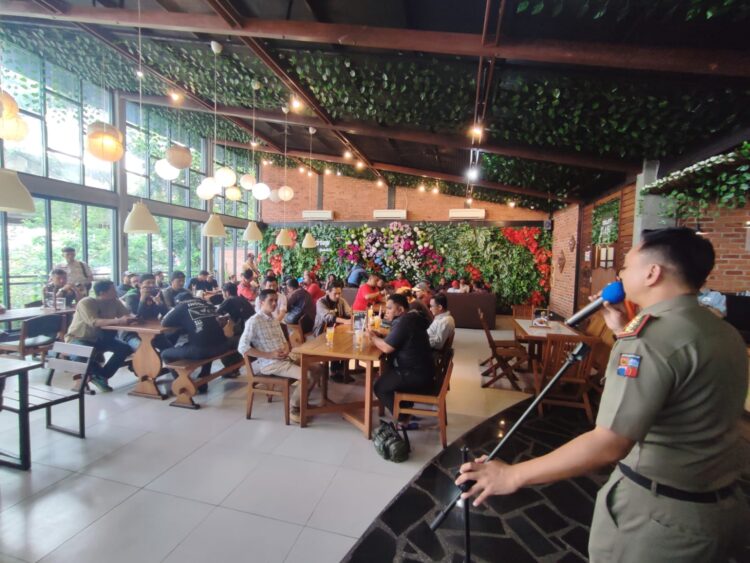 Satpol PP Kota Bogor Gelar Refleksi Akhir Tahun Bareng Wartawan