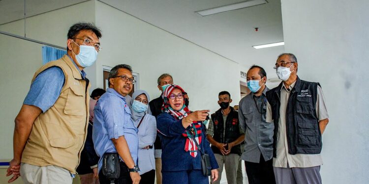 Sekda Monitoring Faskes RSUD Kota Bogor