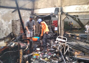 Gudang Rongsok di Bogor Ludes Terbakar, Diduga Akibat Korsleting Listrik