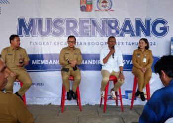 Hadiri Musrenbang Bogor Timur, JM Pastikan Pembangunan di 2024 Menjawab Kebutuhan Warga