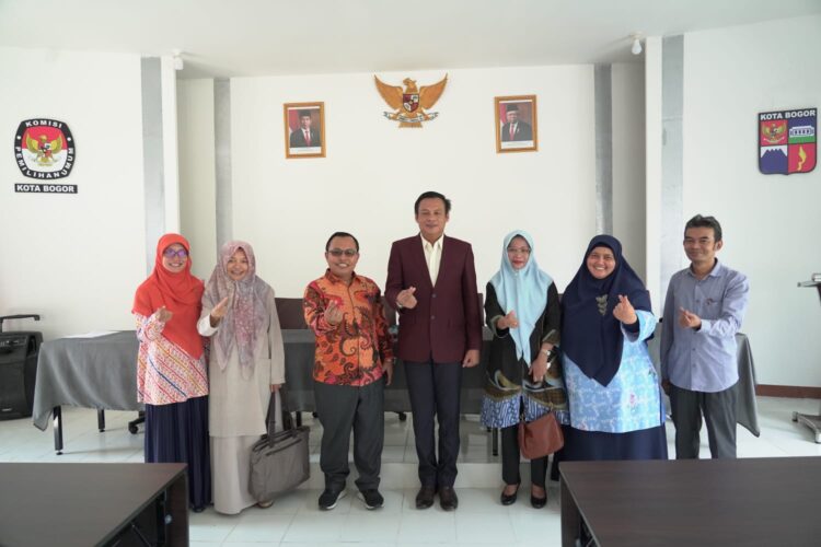 Sambangi Kantor KPU Kota Bogor, Komisi I Pastikan Pemilu Berjalan Lancar