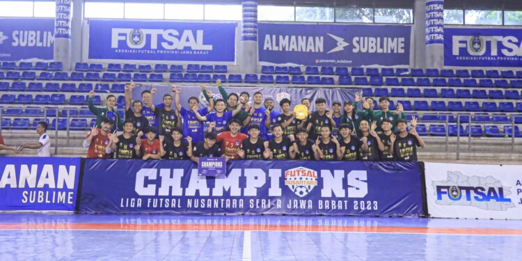 Juara Liga Futsal Nusantara Jabar Seri A 2023, Excellent Sport Club Wakili Kota Bogor di Tingkat Nasional