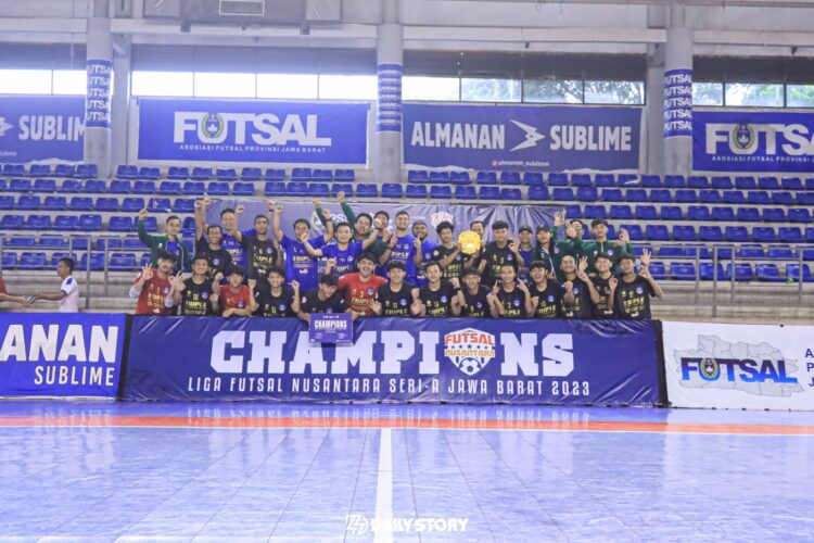 Juara Liga Futsal Nusantara Jabar Seri A 2023, Excellent Sport Club Wakili Kota Bogor di Tingkat Nasional