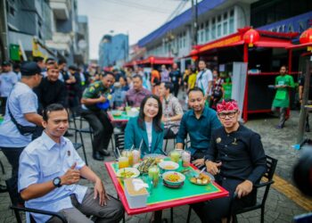 Lawang Rangga Gading Diresmikan, Sentra Kuliner Suryakencana Baru