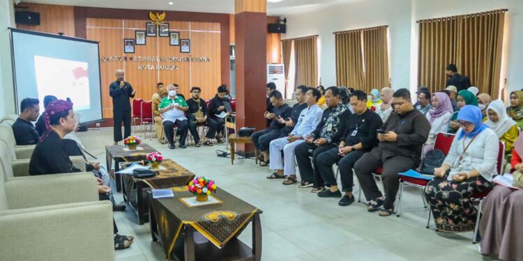Sekda Pimpin Rakor Percepatan ODF dan Stunting Tingkat Kecamatan Bogor Utara