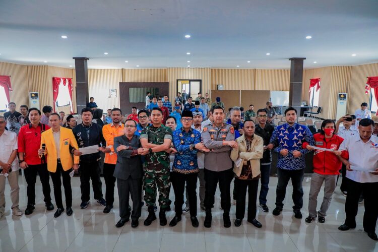 Ciptakan Situasi Aman, Forkopimda Kota Bogor Gelar Silaturahmi dan Deklarasi Pemilu 2024