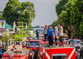 Bima Arya Pimpin Langsung Proses Pemadaman Api di Rumah Sakit Salak