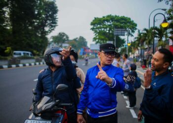 Beberapa Titik Akan Dievaluasi Bima Arya Usai Pantau Rekayasa Lalu Lintas Penutupan Jalan Otista