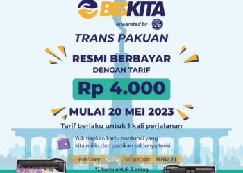 Naik Biskita Berbayar Mulai 20 Mei, Rp 4.000 Satu Kali Perjalanan
