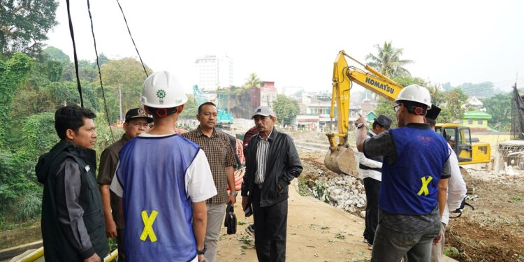 Jalankan Fungsi Pengawasan, Komisi III Datangi Proyek Otista dan Plaza Bogor