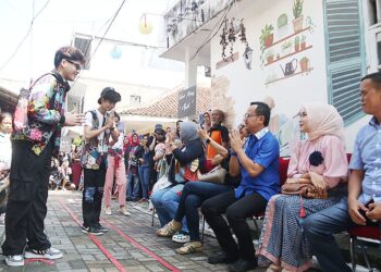 Bak Model, Bapak Ibu Hingga Anak-anak Meriahkan Perca Fest 2023