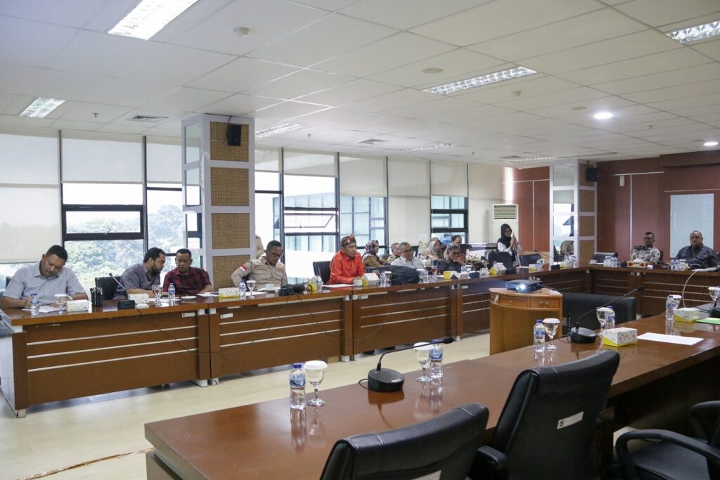 •Suasana rapat Banmus DPRD Kota Bogor saat menerima laporan dari Tim Pansus Pinjol terkait evaluasi Gubernur Jawa Barat