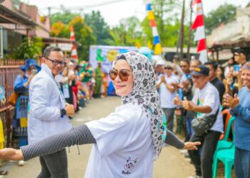 Bima Arya dan Yane Ardian ‘Mejeng’ di Menteng, Kenalkan Maskot Rubo