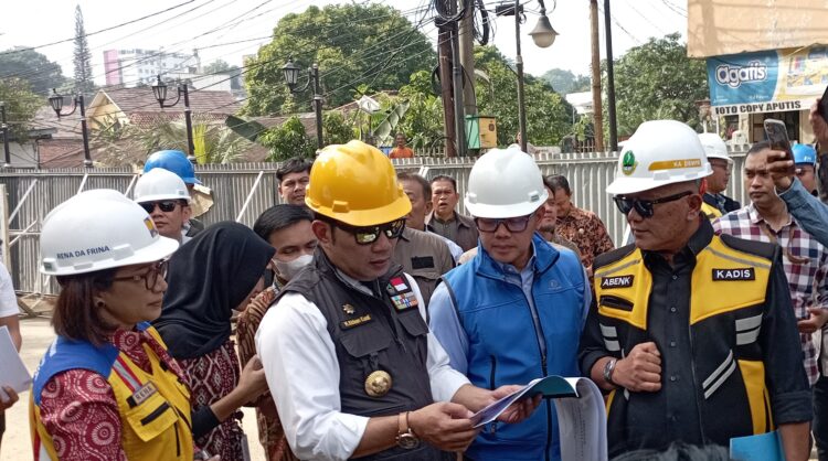 Ini Pesan Kang Emil Saat Sidak Jembatan Otista
