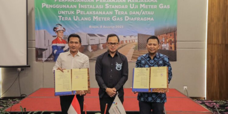 Pemkot Bogor dan PGN Tandatangani Perjanjian Kerja Sama