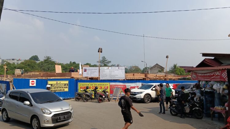 Progres Capai 17 Persen, Proyek Pasar Jambu Dua Diprediksi Selesai Sesuai Target