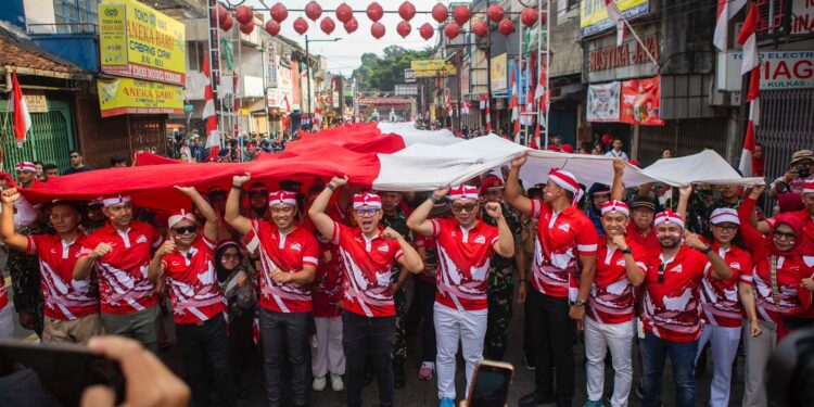 Kirab Merah Putih, Indonesia Damai, Guyub dan Penuh Kebersamaan