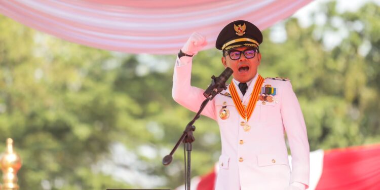 Pimpin Upacara HUT RI ke-78, Bima Arya Ajak Refleksi Tujuan Kemerdekaan