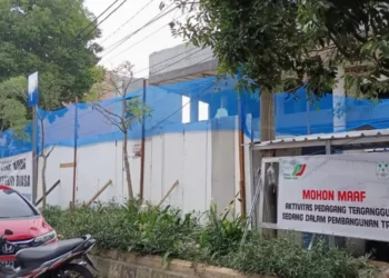 Pasar Sukasari Dibongkar, Ratusan Pedagang Tempati TPS