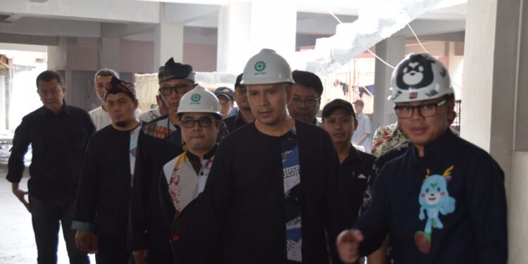 Progres Revitalisasi Capai 50℅ Pasar Jambu Dua Ditargetkan Rampung Akhir Tahun Ini