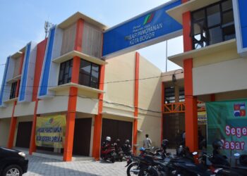 Perumda PPJ Lakukan Pengundian Pedagang Pasar Pamoyanan