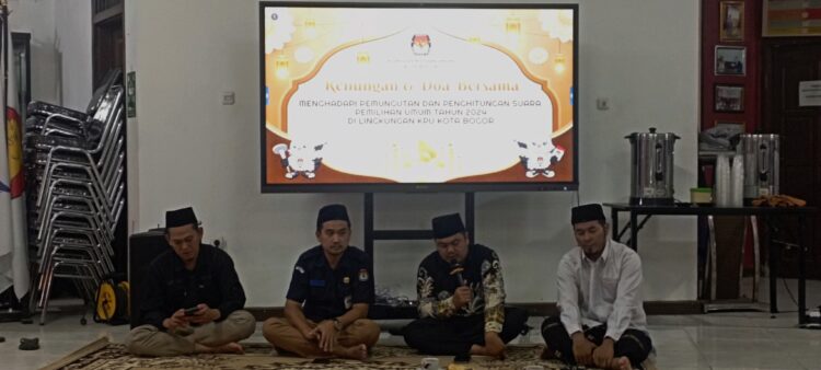 KPU Kota Bogor Gelar Doa Bersama Jelang Pencoblosan