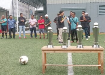Jalin Silaturahmi Dengan Komunitas Sepak Bola, Aji Jaya Bintara Gelar Turnamen Aji Jaya Cup
