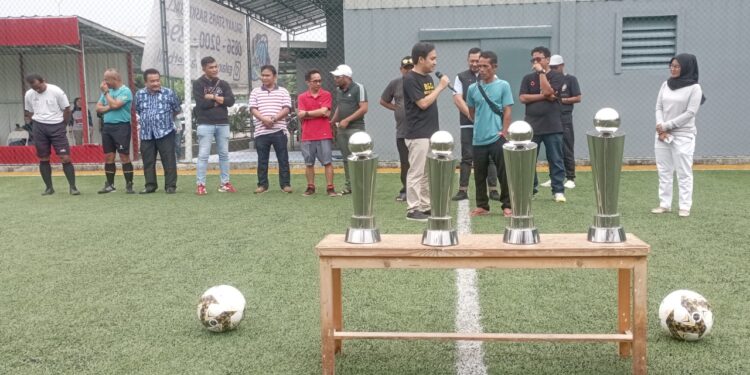 Jalin Silaturahmi Dengan Komunitas Sepak Bola, Aji Jaya Bintara Gelar Turnamen Aji Jaya Cup