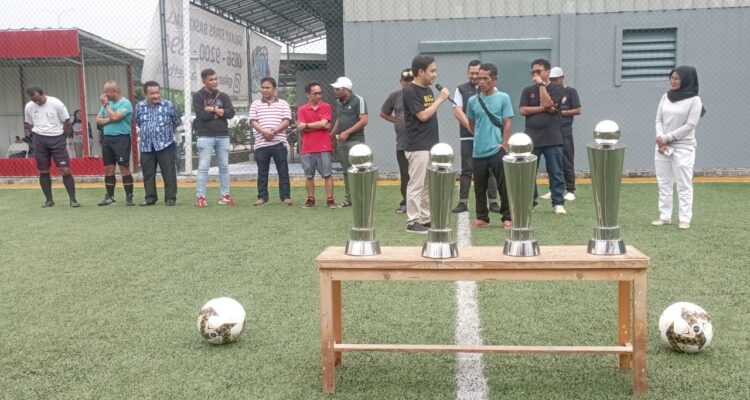 Jalin Silaturahmi Dengan Komunitas Sepak Bola, Aji Jaya Bintara Gelar Turnamen Aji Jaya Cup
