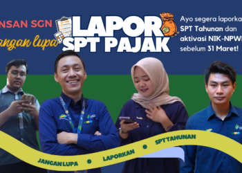 SGN Target 100% Karyawan Lapor SPT Tahunan dan Aktivasi NIK NPWP