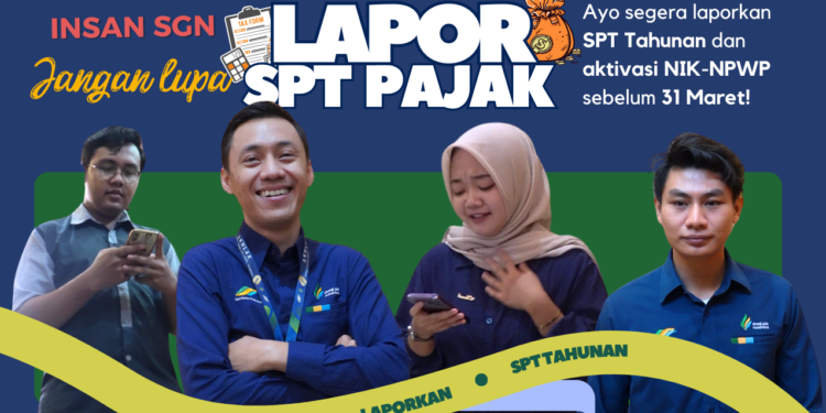 SGN Target 100% Karyawan Lapor SPT Tahunan dan Aktivasi NIK NPWP