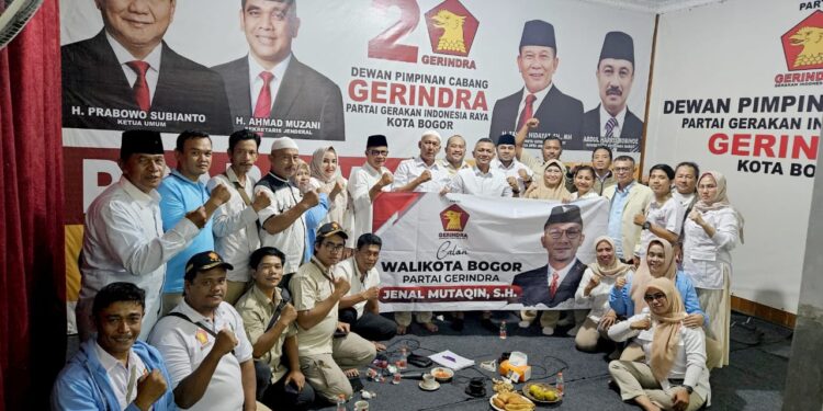 DPC Gerindra Kota Bogor Resmi Usung Jenal Mutaqin Bakal Calon Wali Kota 2024, OKK : Langsung Tancap Gas