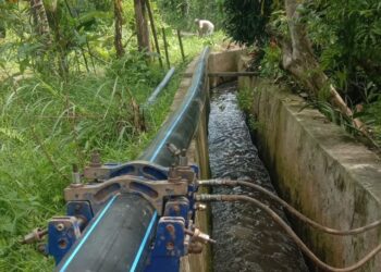 Pipa Putus Imbas Longsor, 1.200 Pelanggan Perumda Tirta Pakuan di Balumbang Jaya Terganggu  