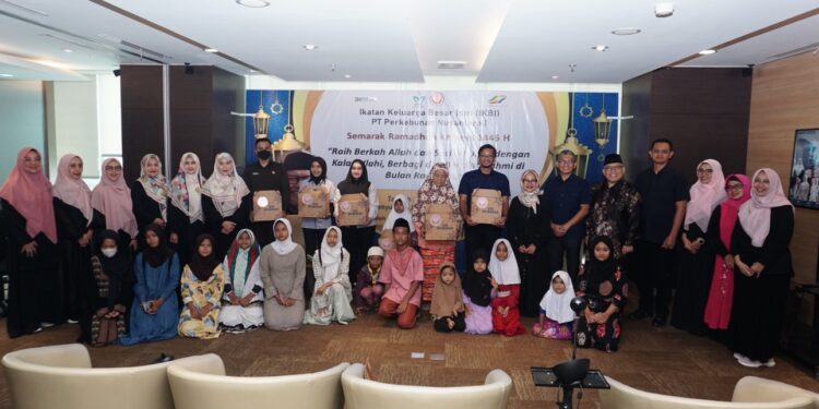Ramadhan Berkah, IKBI HO PTPN I Salurkan Total 62 Paket Sembako
