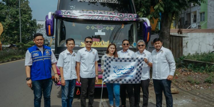 Ratusan Pemudik Manfaatkan Program Mudik Gratis Kadin Kota Bogor