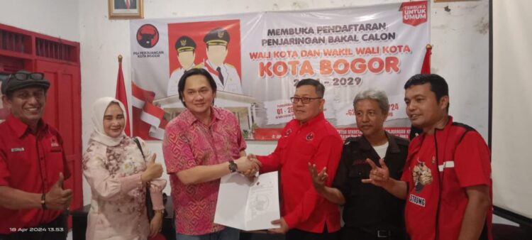 Farhat Abbas Daftar jadi Balon Wali Kota Bogor ke PDIP