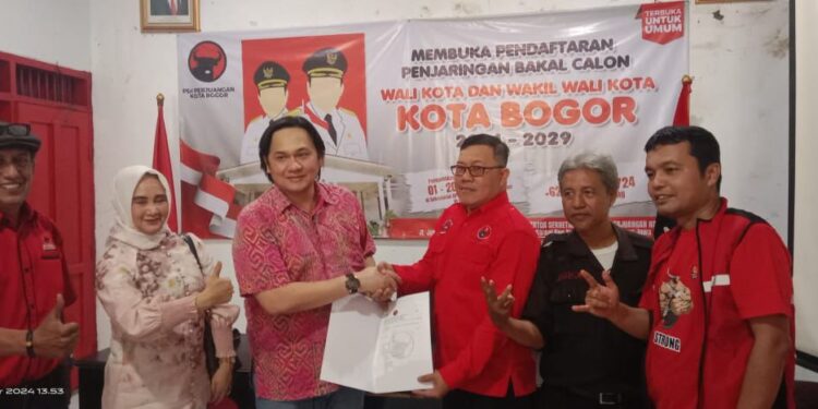 Farhat Abbas Daftar jadi Balon Wali Kota Bogor ke PDIP