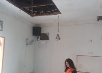 Atap Musala di Bogor Ambruk Imbas Diguyur Hujan Deras