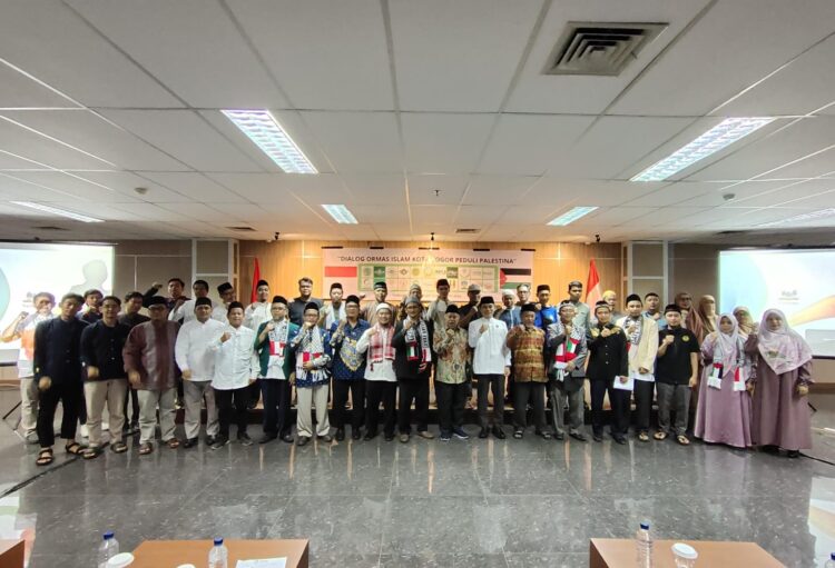 Puluhan Ormas Islam Kota Bogor Dukung Kemerdekaan Palestina