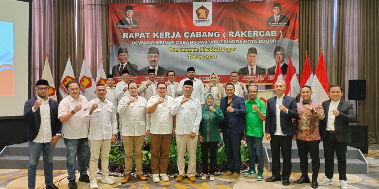 Gerindra, PKB, Nasdem dan PPP Bersatu Bangun Kekuatan Jelang Pilwalkot Bogor 2024