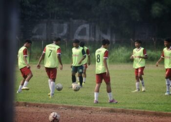 Jelang Kejurda U-14, PSSI Kota Bogor Matangkan Tim Melalui Friendly Match