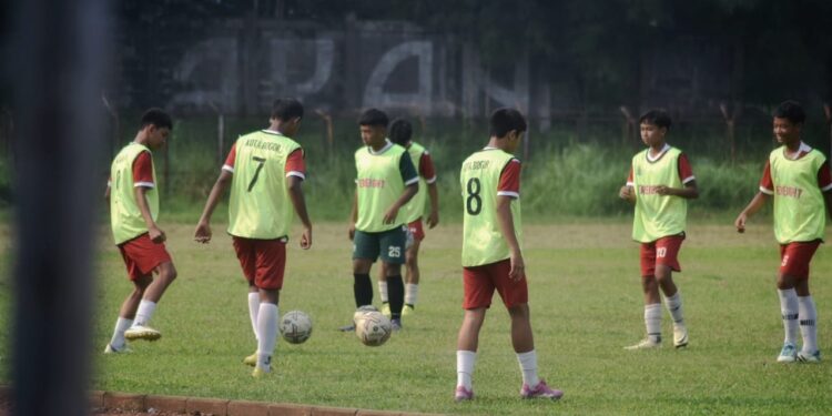 Jelang Kejurda U-14, PSSI Kota Bogor Matangkan Tim Melalui Friendly Match